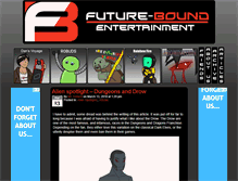 Tablet Screenshot of future-bound-entertainment.com